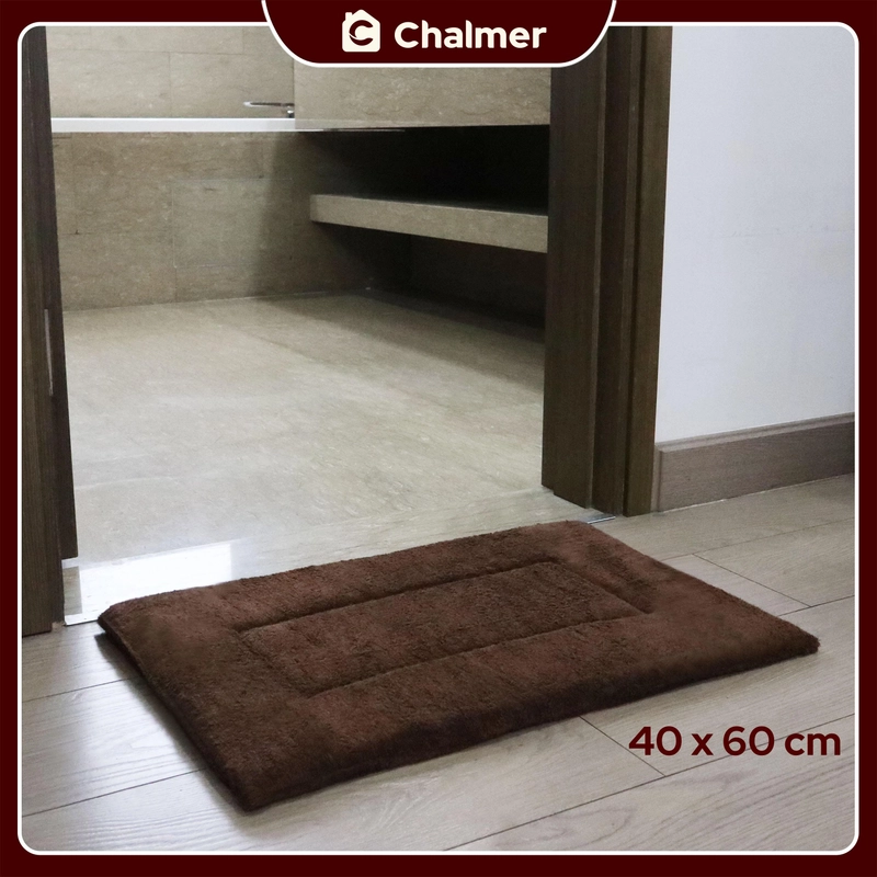 Product image Chalmer - Keset Handuk Busa Tebal Chalmer 40x60 cm Keset Dapur dan Kamar Mandi 40x60 cm RANDOM