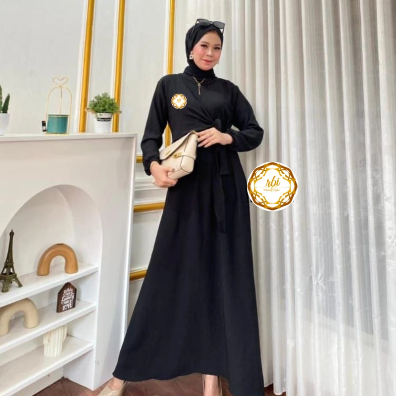 Product image Rambe Batik Indonesia - Rambe Batik Indonesia - Gamis Anisa Busui Friendly Real Pict Allsize Kode E