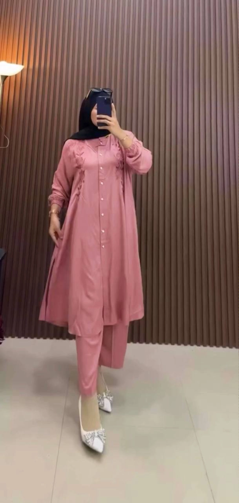 Product image Khisna collection - Oneset tunik Davinca kekinian Allsize Dusty