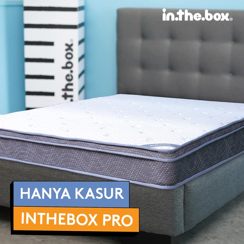 Product image Kasur Inthebox PRO Free Bantal 2 Pcs F388PR-MT2P-160NTR 140x200 Ungu