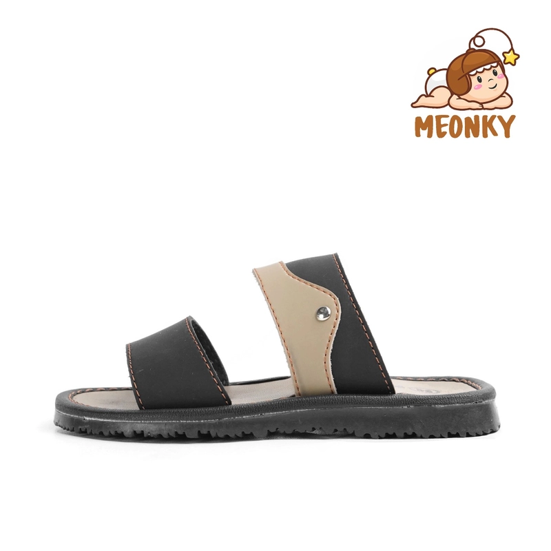 Product image Meonky Official - Sandal Anak Laki Laki Sendal Slop Cowok Original Meonky SB - 02 Anti Slip Ringan 26 HITAM