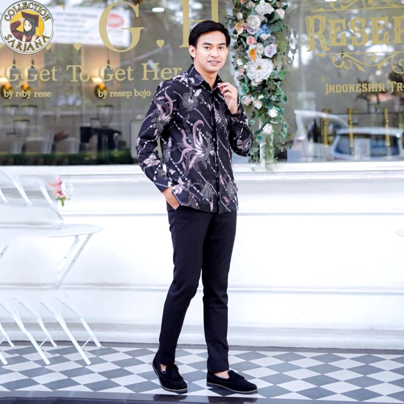 Product image COLLECTION SARJANA - BATIK PRIA LENGAN PANJANG - MURAH & BERSAHABT M FARISHA