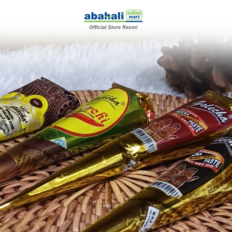 Product image Abahali Mart - Henna Golecha Red Cherry Original Pewarna Tangan & Kuku Aman & Halal 1 pcs Red Cherry