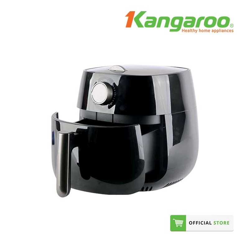 Product image Kangaroo Air Fryer Hidup Sehat Tanpa Minyak Warna Hitam