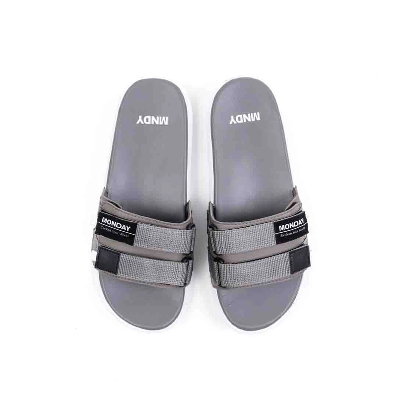Product image MNDY Footwear - Pervez Grey - Sandal Slippers Slide Casual Grey Unisex 36 Grey