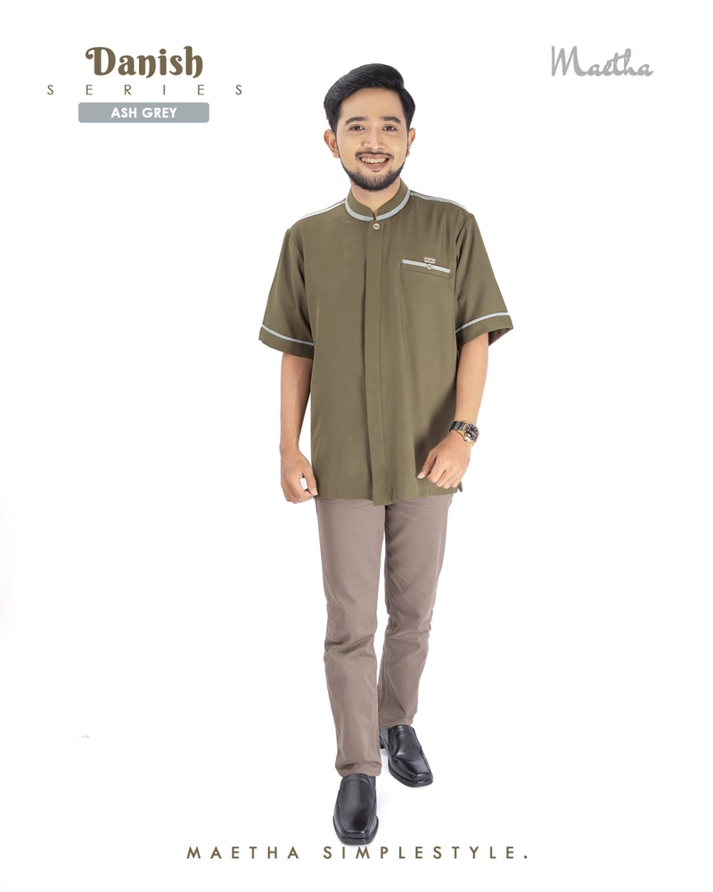 Product image Koko Pendek Dewasa Danish Series XS Ash Grey