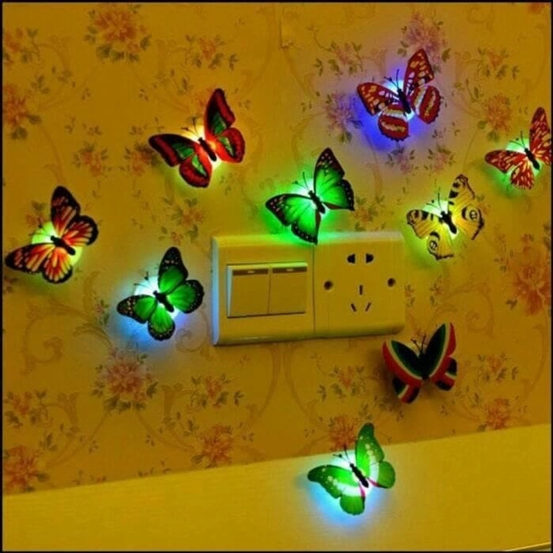 Product image V Lights - Lampu Hias Kupu-Kupu LED lampu kamar Tidur A256 RANDOM