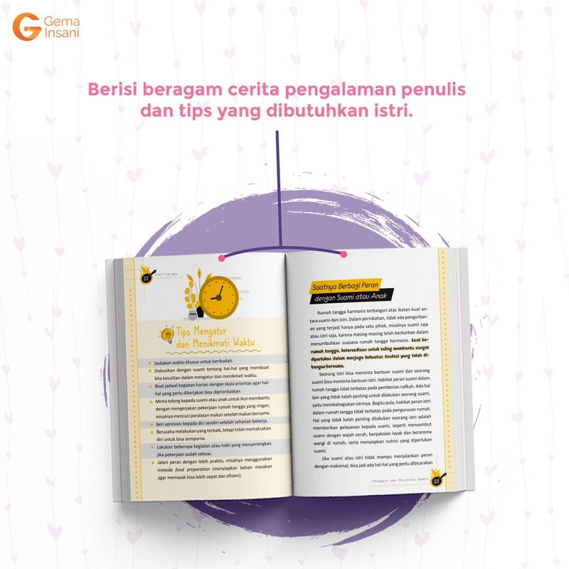 Product image 1 Set Buku Istri Cerdas & Wife Diary 21 x 15 HC