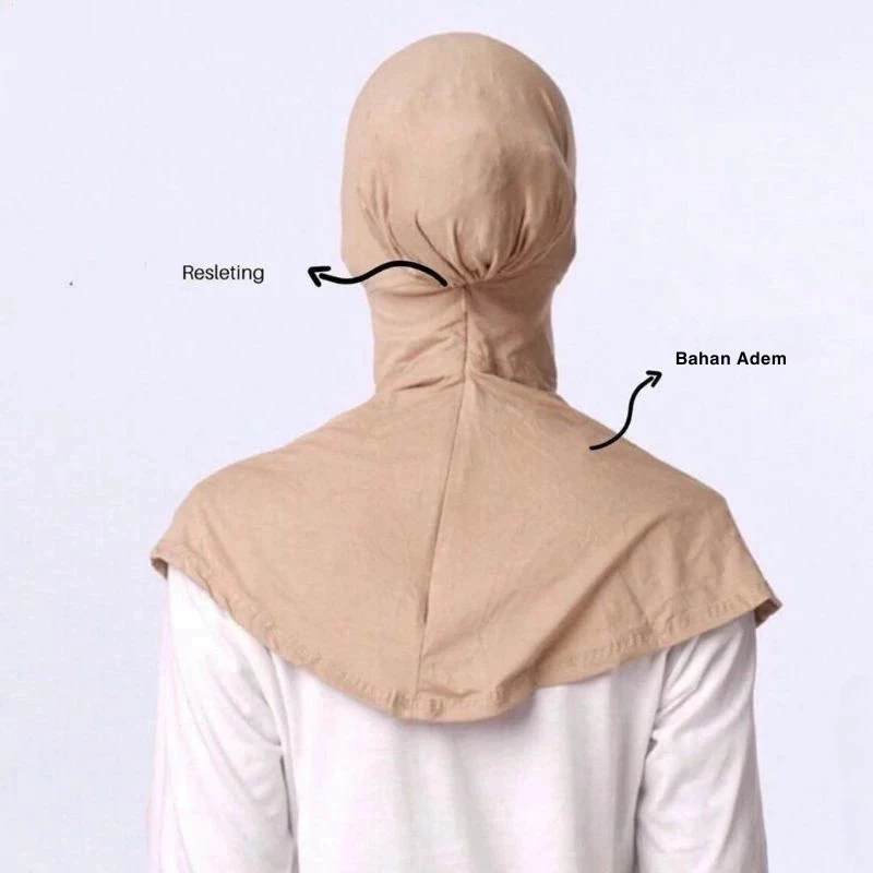 Product image KAHASIL - Ciput Ninja Resleting Antem Jersey Premium KHS4368 all variant Mocca