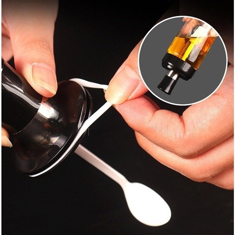 Product image KAMJE Toples Botol Wadah Tempat Bumbu Dapur Kaca Aesthetic Free Sendok KMJ018 KMJ018 RANDOM