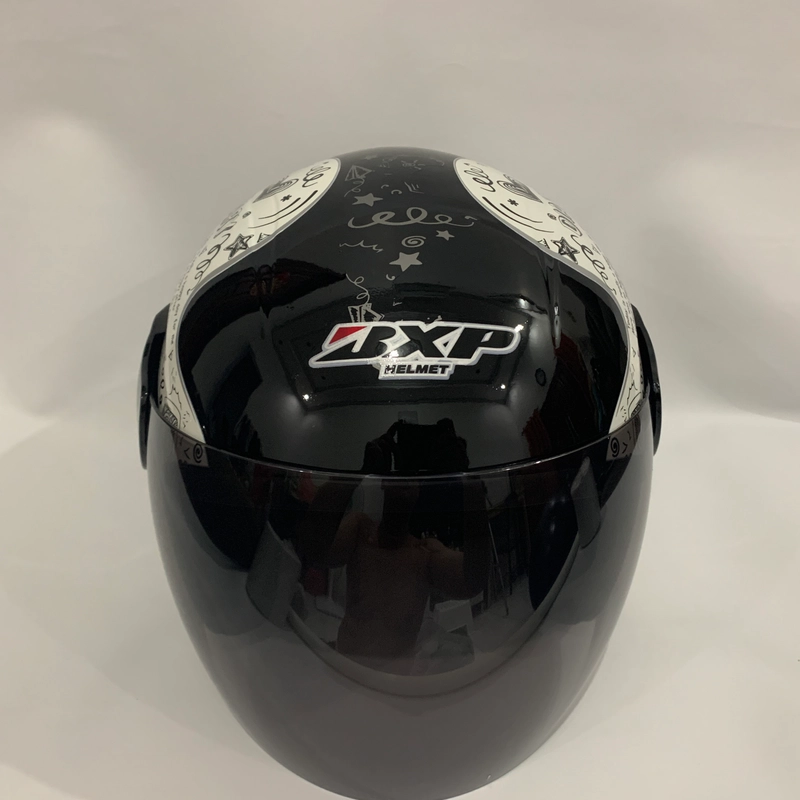 Product image CRX Helmet - Helm Nuvo Diary Hitam Glossy - Helm SNI - Helm Dewasa L Nuvo Diary Hitam Glo