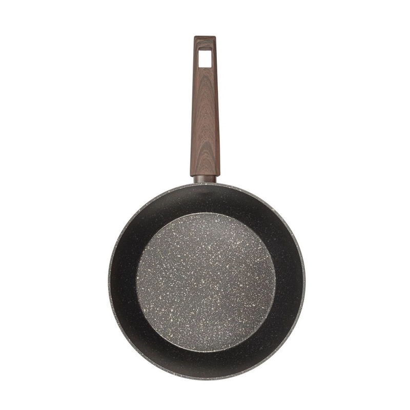 Product image KJU - RESTO ALUMINIUM FRYPAN - CARINA - 28CM 28cm Coklat