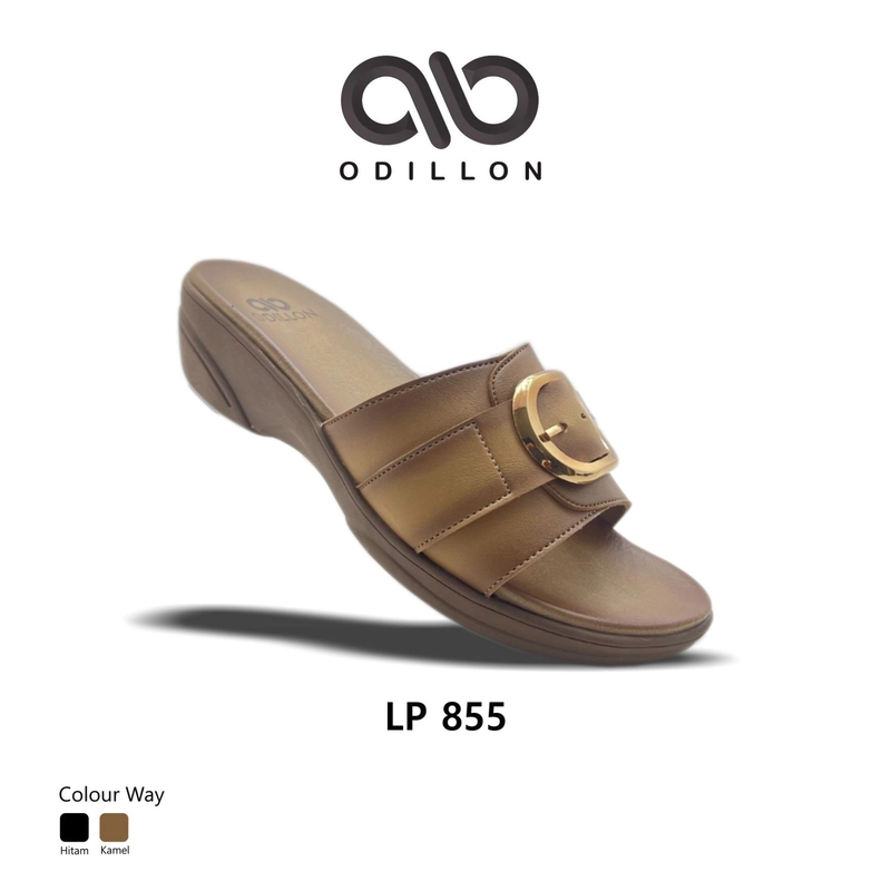 Product image Odillon - LP 855 / Sandal Slip On Wanita 36 Camel