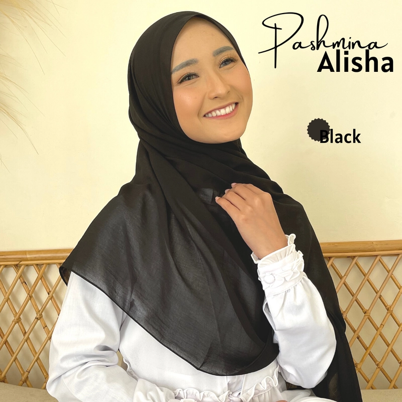 Product image ARRIKZA - PASHMINA ALISHA ALL SIZE BLACK