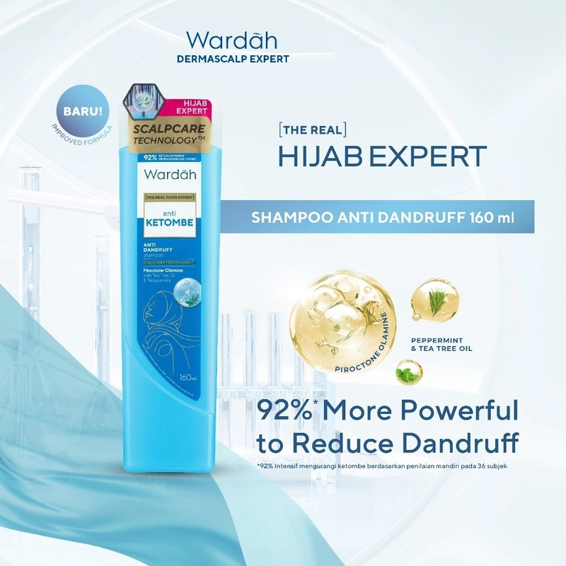 Product image SUPLAI SHOP - Shampoo Anti Ketombe Wardah Shampoo Hijab 160 ml Anti Dandruff