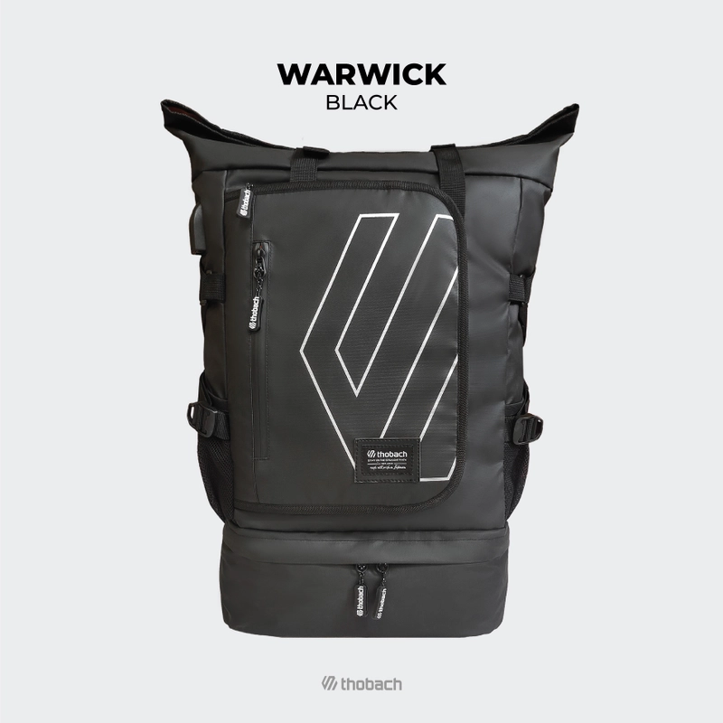 Product image Thobach official - THOBACH Backpack Anti Air Waterproof WARWICK 500 gr Black