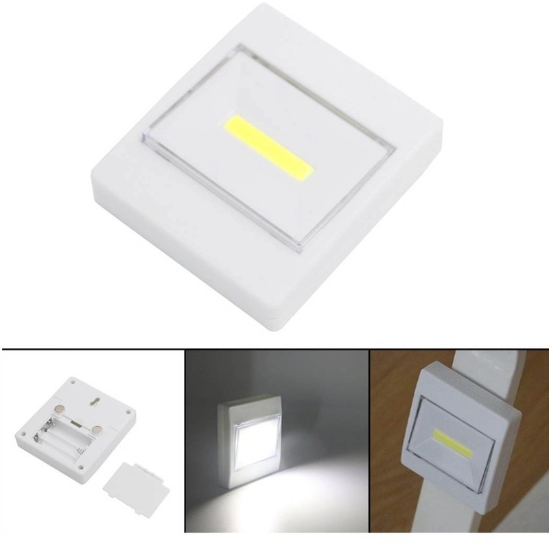 Product image Lampu LED PORTABLE Battery Lampu Lemari Lampu Kamar Tidur A140 PUTIH