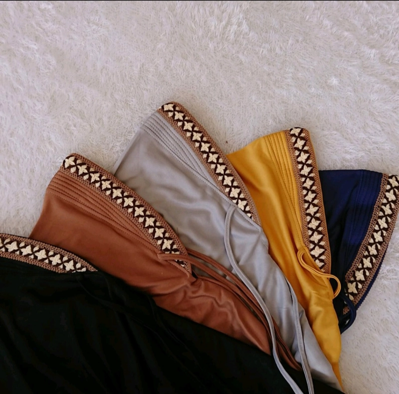 Product image Fisky Collection - Hijab Jumbo Syari Pet Antem Bordir Sulam All Size Light Grey