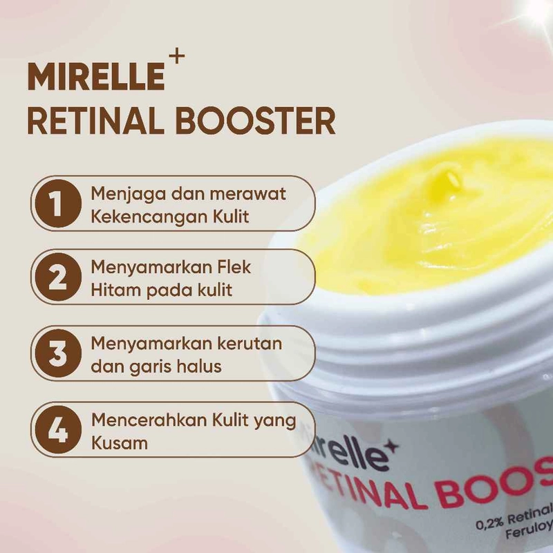 Product image Mirelle - [Mirelle+] Paket Anti Aging - Skincare untuk Flek Hitam & Garis Halus 200 gram Paket Anti Aging