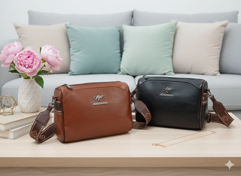 Product image CBL - AYUMI Slingbag - Tas Selempang Slingbag Wanita AYUMI Tas Selempang Terbaru Bahan Semikulit Sintesis Small Hitam