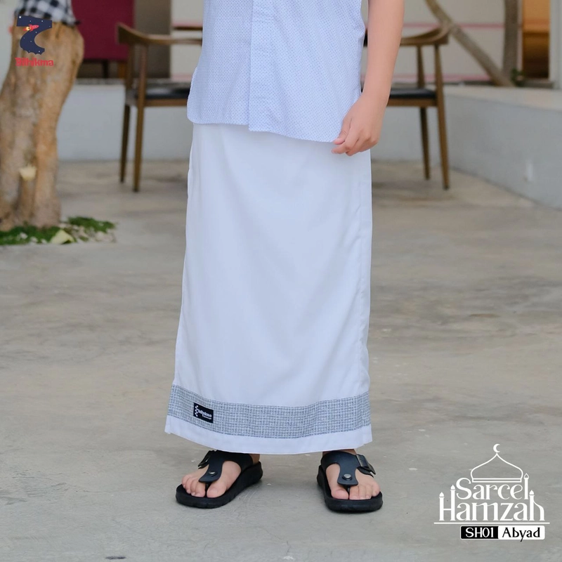 Product image Cutebil - SARUNG CELANA HAMZAH S ABYAD (PUTIH)