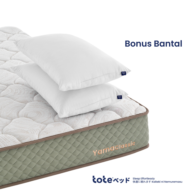 Product image Tote Yama Classic - Kasur Pocket Spring Bed Vacuum Dalam Box 90x200 Super Single