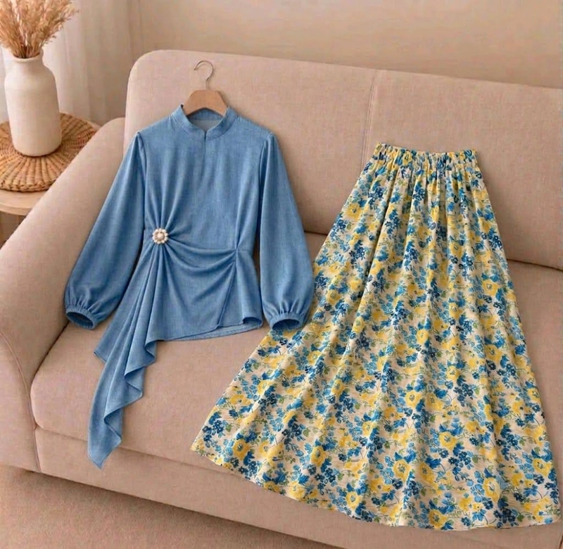Product image Khisna collection - Set rok hayuna perempuan yang best seller Allsize H6
