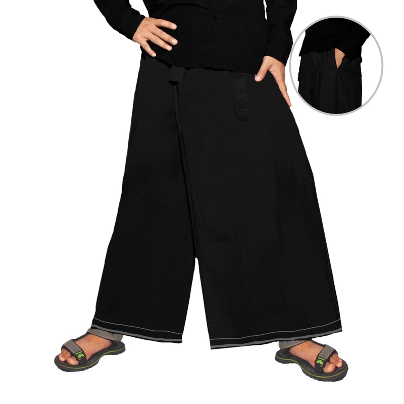Product image Sarung Celana Anak Laki Laki Hitam Polos 3-4thn Hitam polos