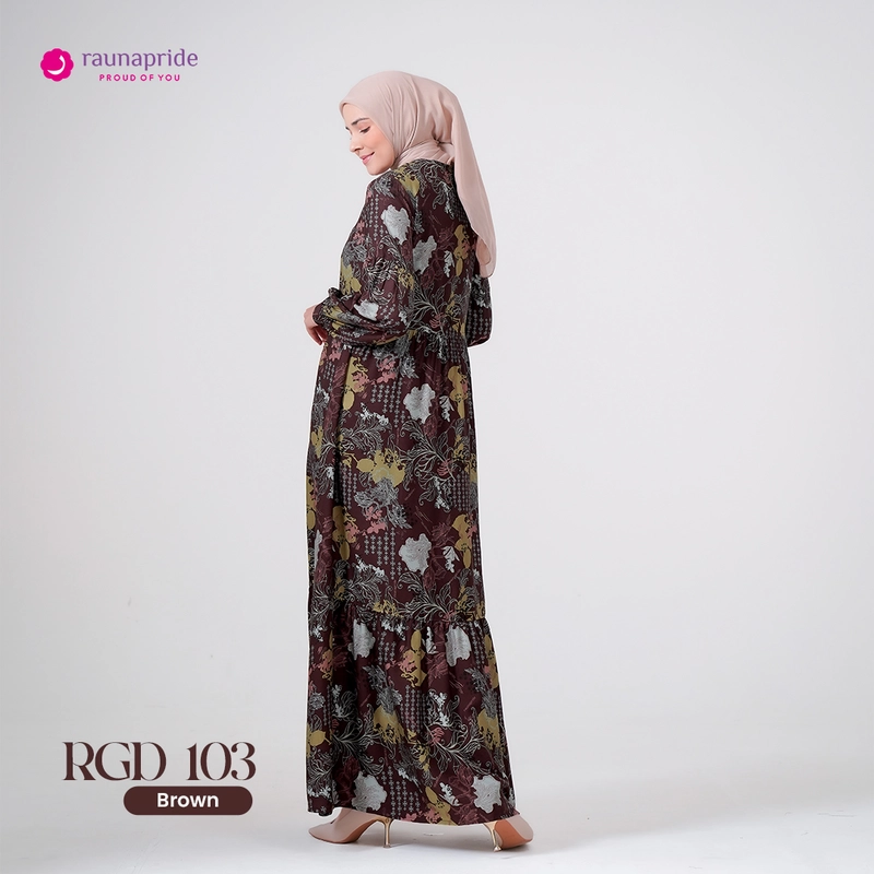 Product image RAUNAPRIDE OFFICIAL - GAMIS DEWASA 103 - RGD 103 S BROWN