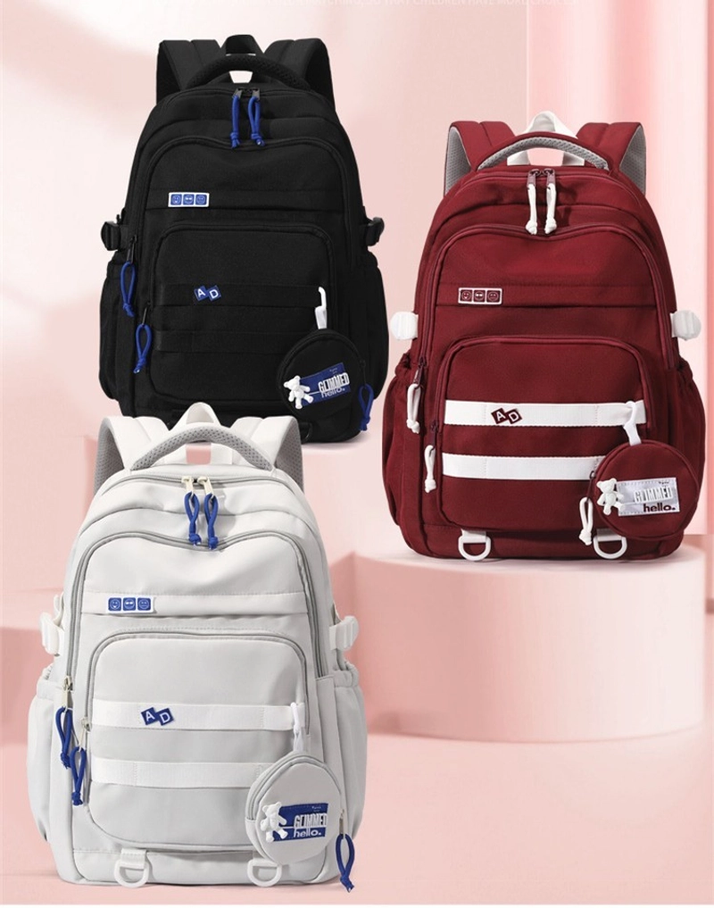 Product image Alcaff - Tas Ransel Anak Sekolah Hello Ad 30x20x40 Hitam