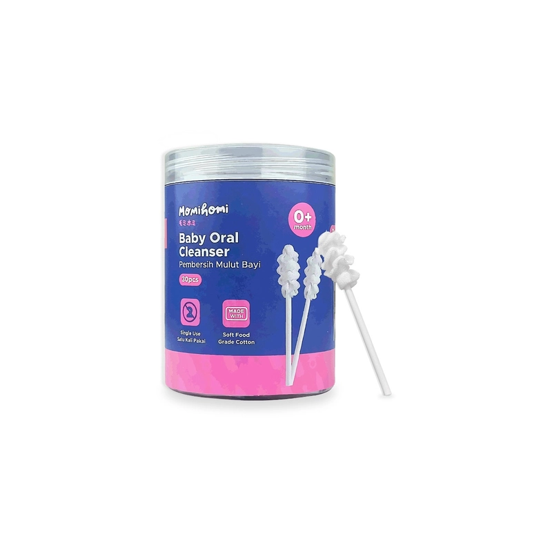 Product image Momi Homi K03 Baby Oral Cleanser Pembersih Mulut Bayi Isi 30 PCS / Single Use varian K03 30 pcs