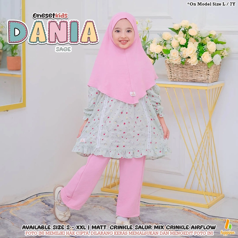 Product image Heppinn - ONESET KIDS DANIA S Sage