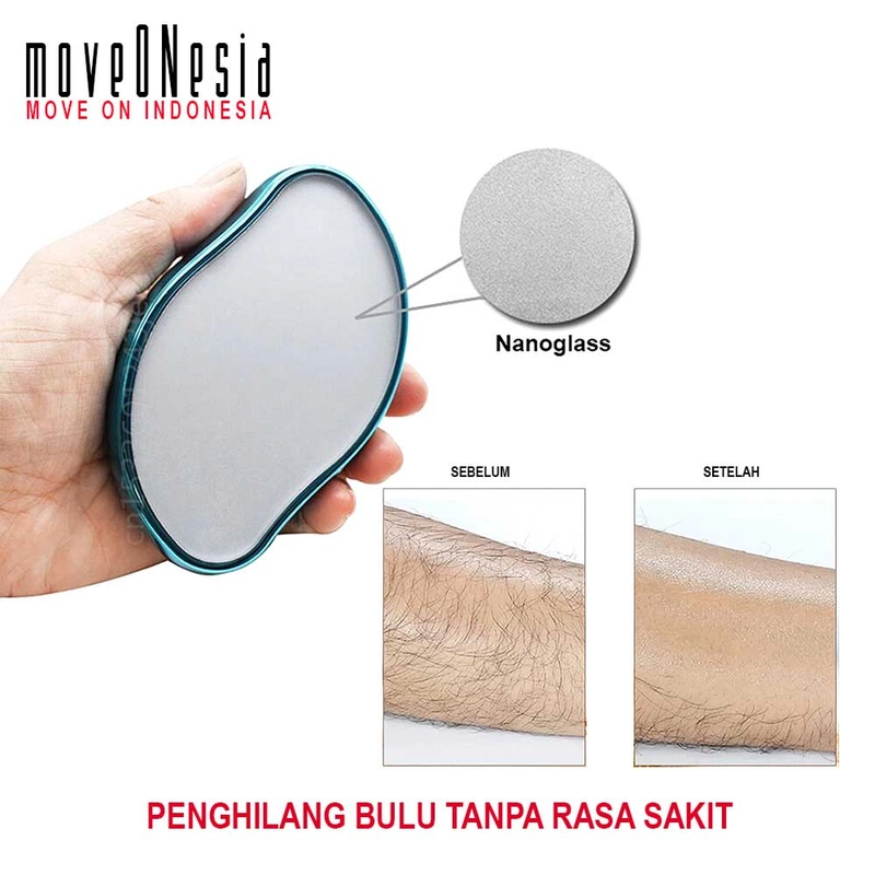 Product image Moveonesia - Epilator Penghilang Bulu Tanpa Rasa Sakit Iritasi Portable Hair Removal Painless Perontok Bulu Tanga EPILATOR BULU RANDOM
