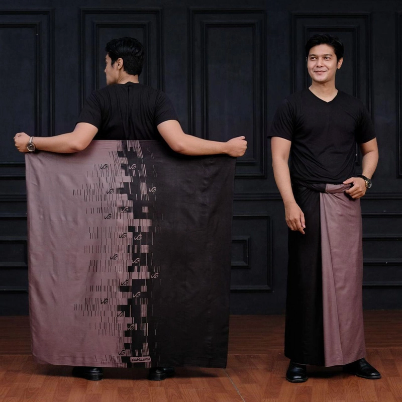 Product image Kois Batik - Sarung Batik Pria Dewasa Modern free peci rajut motif palis Sarung Dewasa Palis jambon