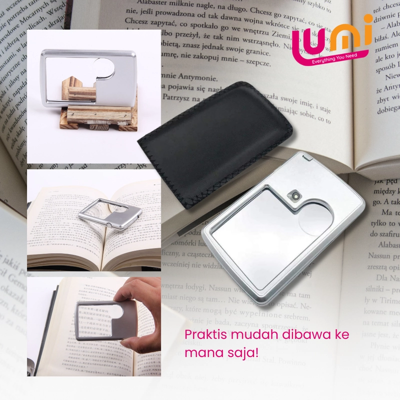 Product image Luminary - Luminary - Kaca Pembesar LED Warna Silver