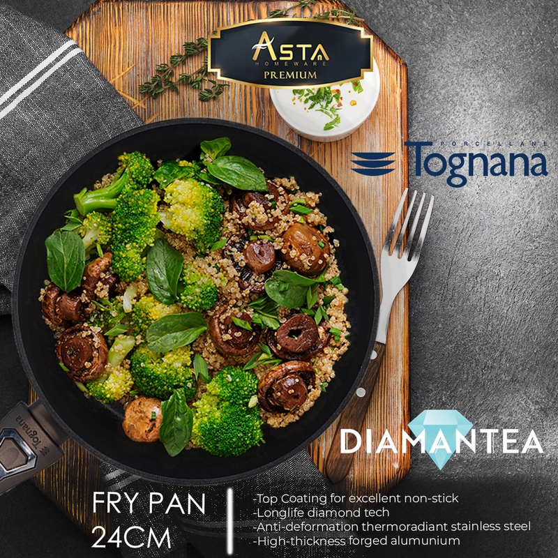 Product image Asta Homeware Official - Tognana Italy Frying Pan 20 cm dan 24 Cookware Set Set Tognana Frypan Duo