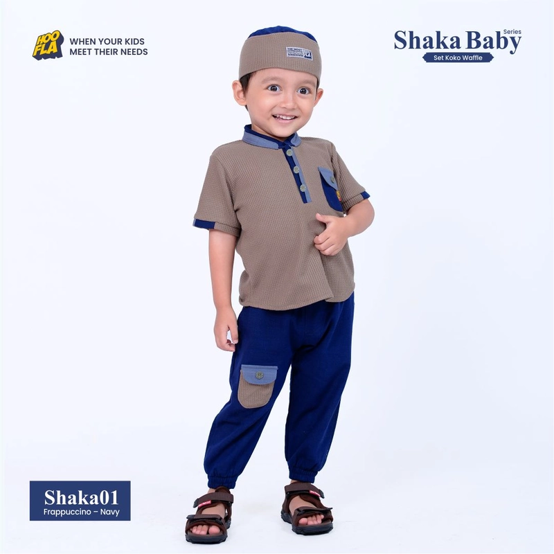 Product image Hoofla - Pakaian Anak Laki-laki Shaka Baby Series S Shaka 01