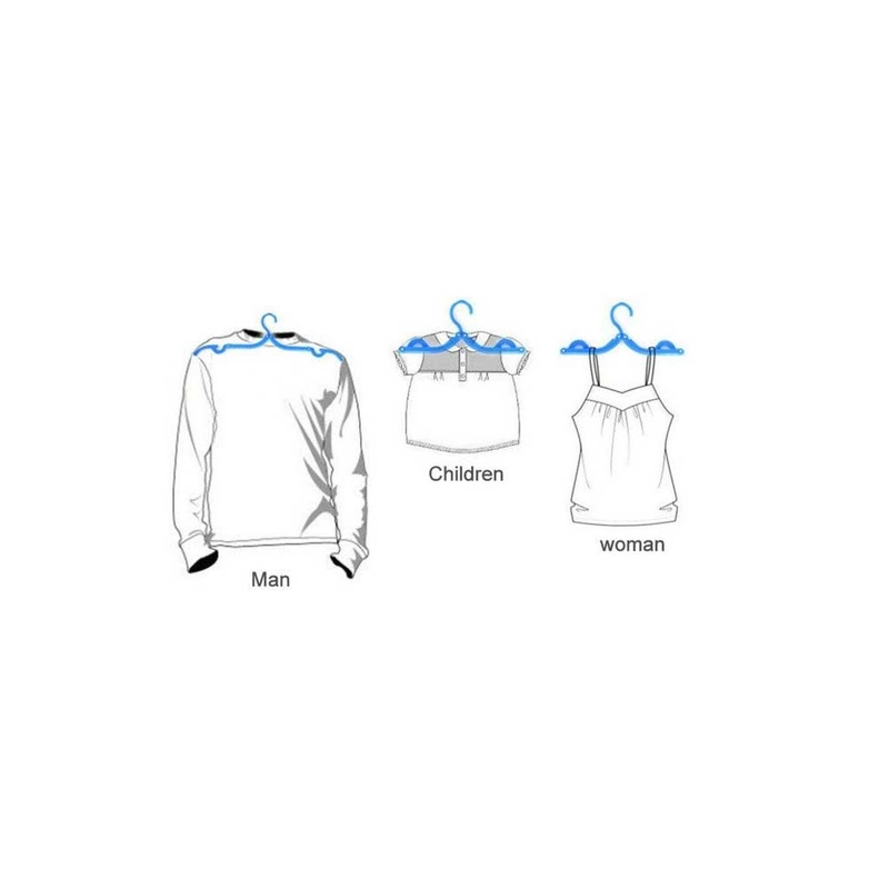 Product image Moveonesia - Travel Portable Hanger Gantungan Baju Lipat GANTUNGAN LIPAT RANDOM