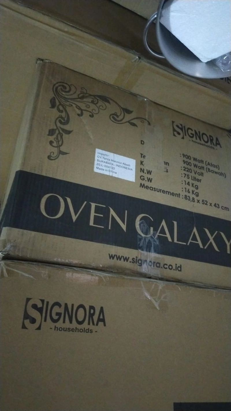 Product image Rizki Electronics - OVEN DE AMORE by SIGNORA 38 LTR OVEN LISTRIK 38 liter hitam