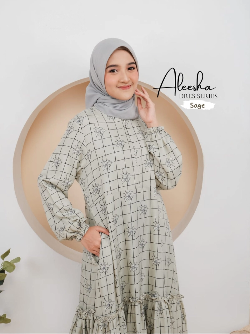 Product image Fisky Collection - Gamis Aleesha S Sage