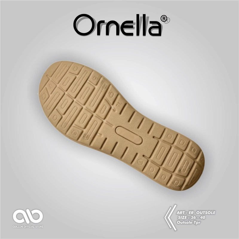 Product image Odillon - Ornella - ER 133 / Sandal Slip On Wanita Casual 39 CREAM