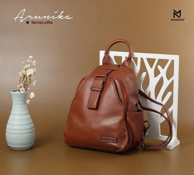 Product image Moonzaya - TAS WANITA ARUNIKA BAG BY MOONZAYA RANSEL TERRACOTTA