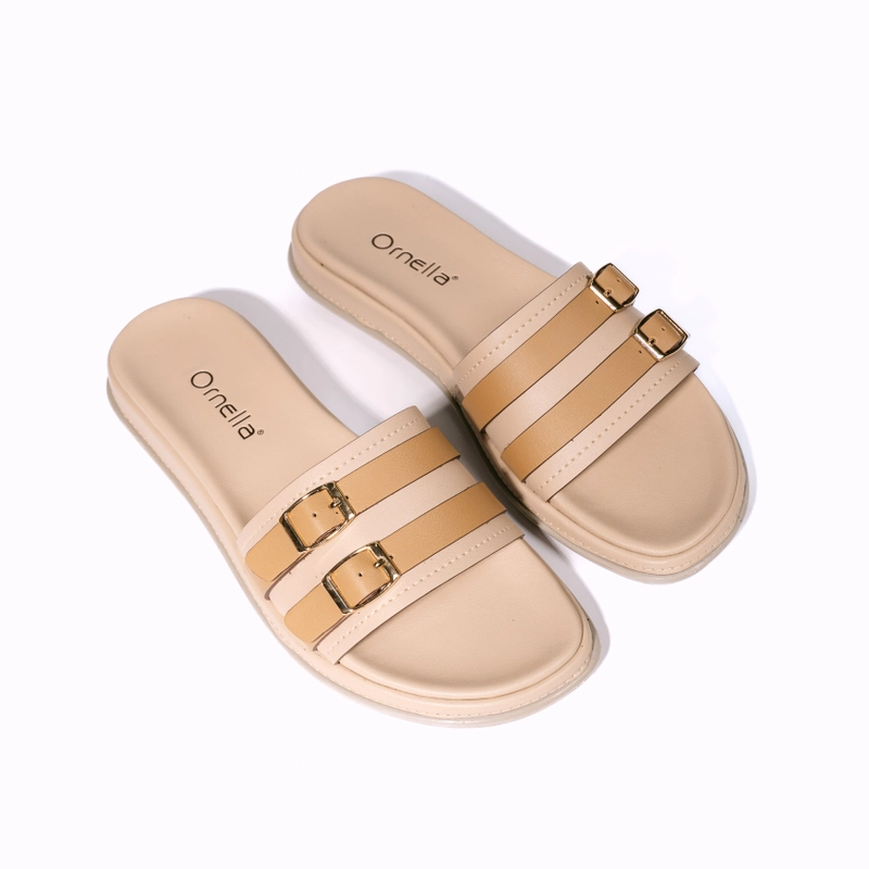 Product image Odillon - Ornella - MX 192 / Sandal Slip On Wanita Casual 36 KHAKI/CAMEL