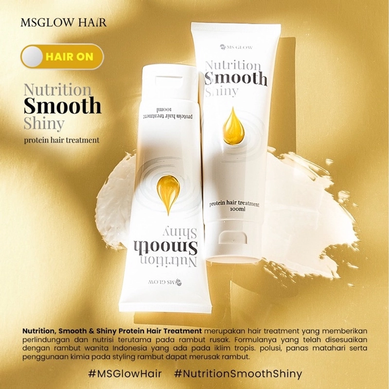 Product image MS Glow Purwakarta - Nutrition Smooth Shiny 1 PCS MS Glow Nutrition Smooth Shiny