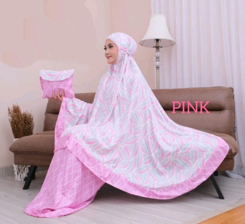 Product image Nadira [TA] - MUKENA RAYON ATALIA ALL SIZE PINK