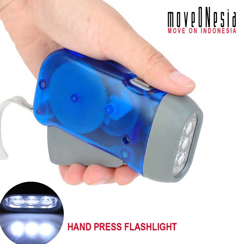 Product image Moveonesia - Senter Pompa Tangan Tanpa Baterai SENTER POMPA RANDOM