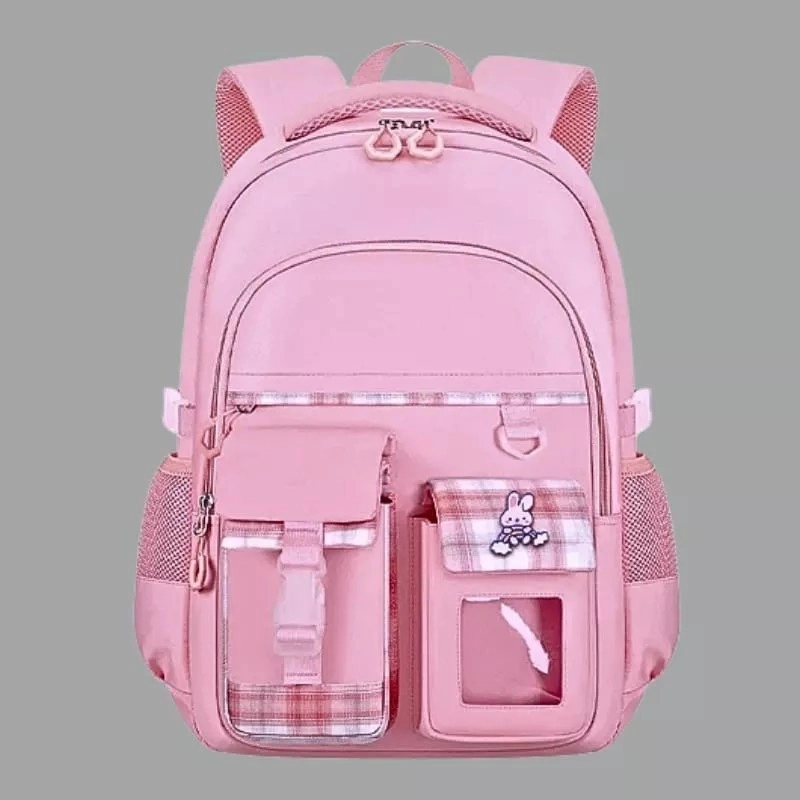 Product image Alcaff - Tas Anak Sekolah Saku Dua Mika 30x20x40 Ungu