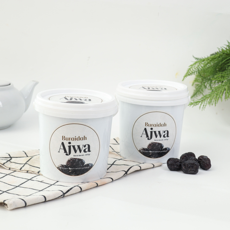 Product image Aliya - Kurma Ajwa Medium Ember 800g Manis