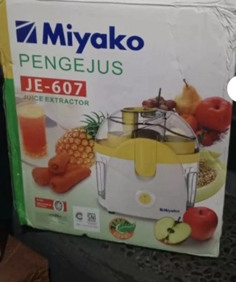 Product image Miyako - Juicer JE607 600ml 600ml kuning