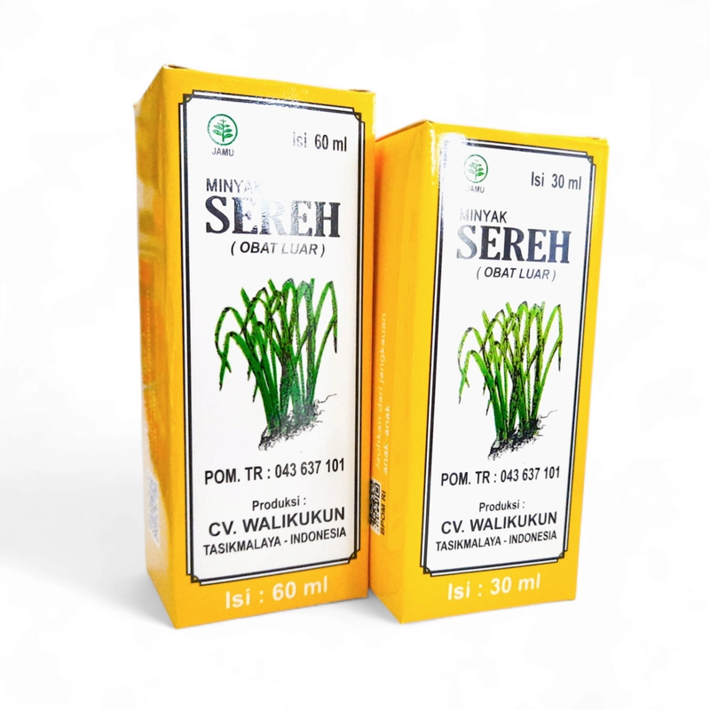 Product image CV. Ayu Group - MINYAK SEREH WALIKUKUN - Minyak Gosok Untuk Pegal Linu & Gatal / Obat Gosok Herbal / Aroma Terapi 30 ml